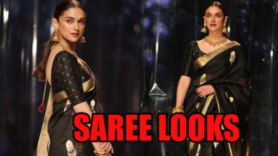 Don’t Miss These Looks: Aditi Rao Hydari Shows Us How To Ace The Saree Look Brilliantly