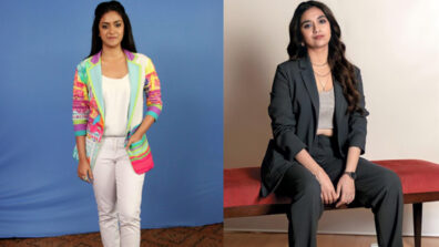 Don’t Miss This Fashion Statement Made By Keerthy Suresh In Recent Stylish Pantsuit Looks