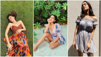 Easy Breezy Frock Looks Of Sara Ali Khan To Alia Bhatt