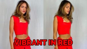 Eiza Gonzalez Looks Vibrant In All Red, Pictures Here
