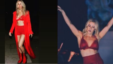 Ellie Goulding Looks Vibrant And Majestic In All Red, Check Out Here