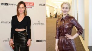Emilia Clarke’s Best Leather Outfit Looks Are Here, Which One Is Your Favourite?
