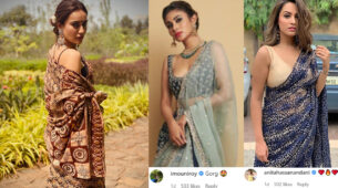 Fashion Babe: Surbhi Jyoti stuns internet with her saree draping experiment, Mouni Roy & Anita Hassanandani comment
