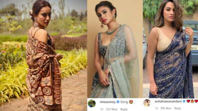 Fashion Babe: Surbhi Jyoti stuns internet with her saree draping experiment, Mouni Roy & Anita Hassanandani comment