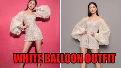 Fashion Faceoff: Balloon Sleeves White Outfits Looks Of Jasmin Bhasin Vs Shruti Haasan: Who Pulled Off Better?