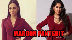 Fashion Faceoff!! Kiara Advani Vs Katrina Kaif: Which Diva Stole Your Heart By Their Maroon Pantsuit