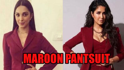 Fashion Faceoff!! Kiara Advani Vs Katrina Kaif: Which Diva Stole Your Heart By Their Maroon Pantsuit