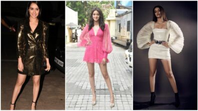 From Shraddha To Ananya Panday: Take Style Cues To Slay A Mini Dress