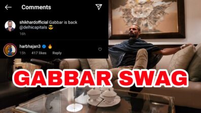 Gabbar Is Back: Shikhar Dhawan shares latest swagger photo for fans, Harbhajan Singh has something to say