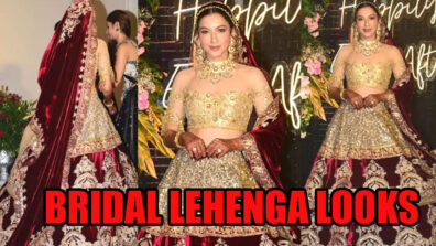 Gauahar Khan Looks Regal and Gorgeous In Her Bridal Lehenga: Check Out