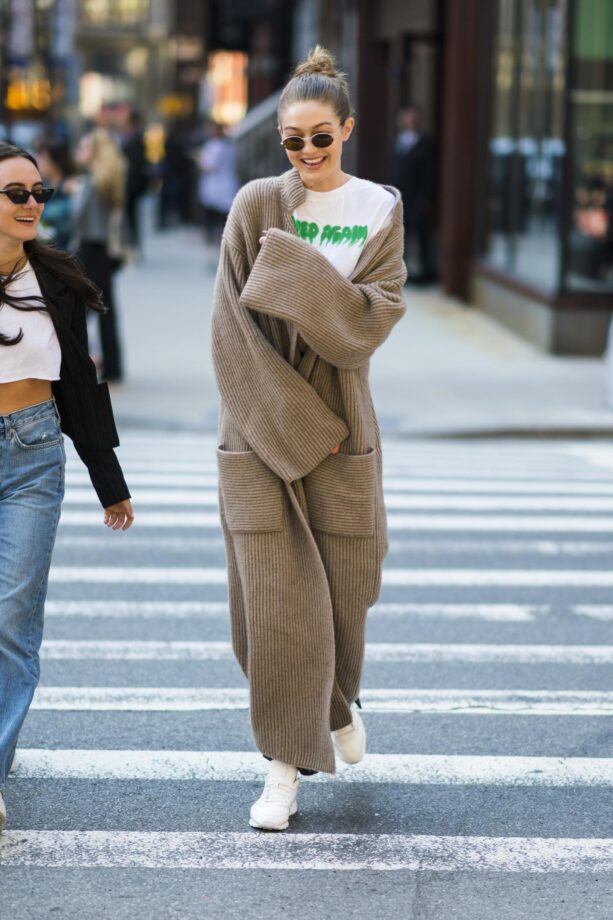 Gigi Hadid Vs Selena Gomez: Who Rocked In Cardigan? Rate The Best - 2