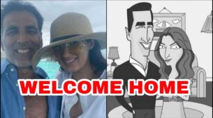 Good News: Akshay Kumar returns home after testing negative for Covid-19, wife Twinkle Khanna welcomes him in style