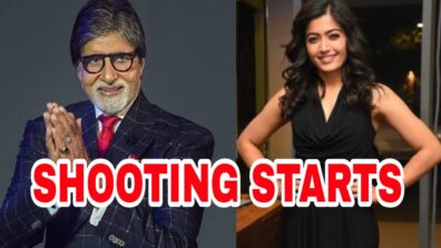 Good News: Amitabh Bachchan and Rashmika Mandanna starrer Goodbye goes on floors, fans happy