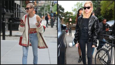 Hailey Baldwin Sizzles In All Black And White Shoes In Her Street Style Looks