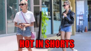 Hailey Bieber Always On Right Track To Stunning Looks In Shorts