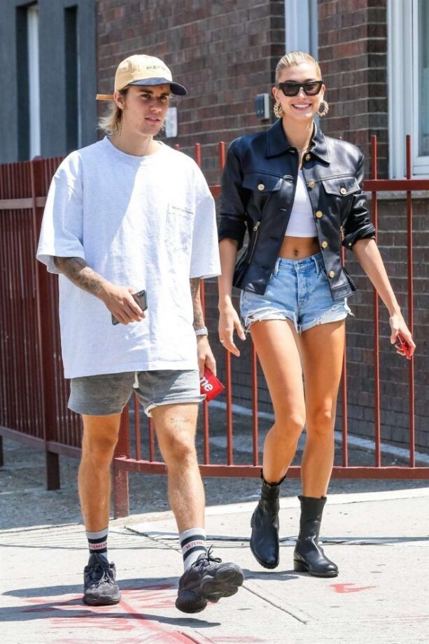 Hailey Bieber Always On Right Track To Stunning Looks In Shorts - 1