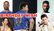 #HappyBirthday Sachin Tendulkar: Mahesh Babu, Rohit Sharma, Shikhar Dhawan, Madhuri Dixit & Yuvraj Singh shower him with good wishes