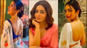 Have A Look At Recent Gorgeous Saree Looks Of Nehha Pendse
