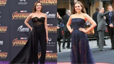 Have You Seen How Amazingly Gorgeous Does Elizabeth Olsen Look In Strapless Outfits