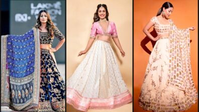 Here Are 5 Resplendent Looks In Stunning Lehenga Of Hina Khan