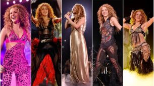 Here Are Shakira’s Shining Looks From Stage Performances