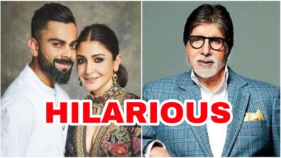 HILARIOUS: Amitabh Bachchan shares super funny joke about Anushka Sharma & Virat Kohli, fans go ROFL