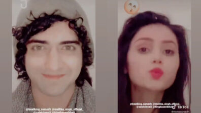 HILARIOUS: RadhaKrishn fame Sumedh Mudgalkar & Mallika Singh play the game of ‘expressions’, fans love it