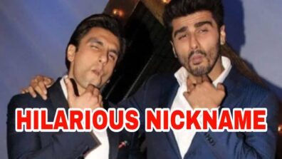 HILARIOUS: What Nickname Does Ranveer Singh Use To Call Arjun Kapoor?