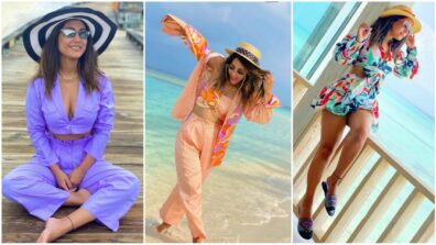 Hina Khan’s looks from Maldives vacay diary are full of glamour