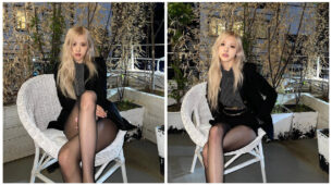 [Hot Legs]: Blackpink’s Rose looks like a hot ‘ball of fire’ in a transparent shimmery black outfit, Blinks go bananas