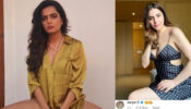 Hot Legs: Kundali Bhagya diva Ruhi Chaturvedi looks like a bombshell in a mustard oversized shirt, Shraddha Arya kisses her