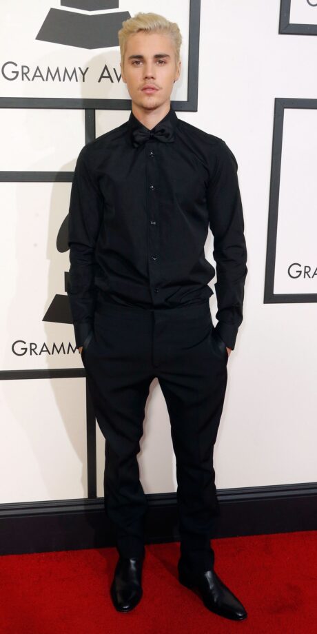 Hottie Alert: Justin Bieber Looks Dapper In These Black Suits, Girls Can’t Stop Drooling - 4