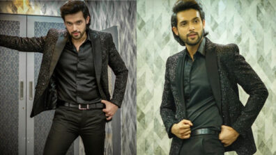 Hottie Alert: Parth Samthaan looks dapper in a black designer suit, girls can’t stop drooling