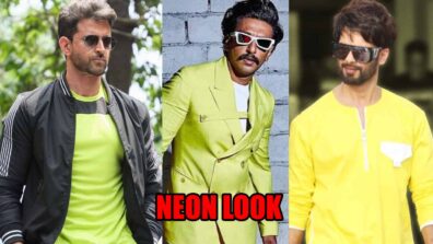 Hrithik Roshan Vs Ranveer Singh Vs Shahid Kapoor: Who Pulled Off Neon Look Better?