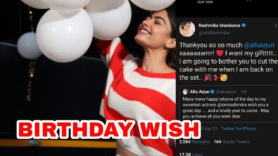 I want my gifttt: Rashmika Mandanna wants to ‘bother’ co-star Allu Arjun in the cutest way when she meets him next