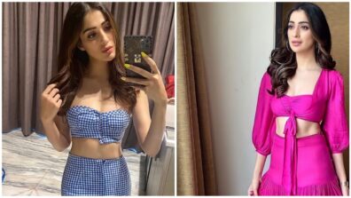  In Blue Checkered Vs In Pink: Which Co-Ord Set Looks Of Raai Laxmi You Liked The Most?