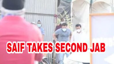 India Against Coronavirus: Saif Ali Khan gets second Covid-19 vaccine shot, see viral photos