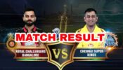 IPL 2021 Live Update RCB Vs CSK: Chennai Super Kings defeat Royal Challengers Bangalore in match 19