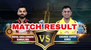 IPL 2021 Live Update RCB Vs CSK: Chennai Super Kings defeat Royal Challengers Bangalore in match 19