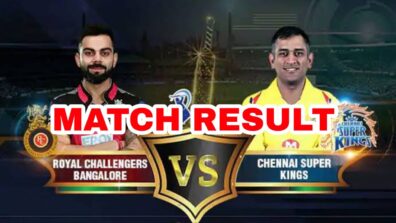 IPL 2021 Live Update RCB Vs CSK: Chennai Super Kings defeat Royal Challengers Bangalore in match 19