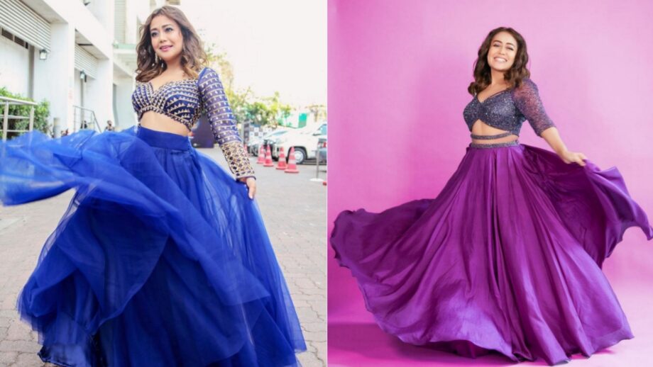 It's Worth To Count On Neha Kakkar’s Gorgeously Embellished And Elegant Lehengas 366024