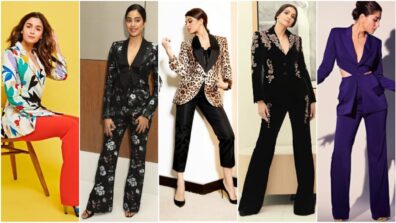 Janhvi Kapoor to Jacqueline Fernandez: 5 divas who rocked pantsuit looks. Whose outfit would you choose to wear?