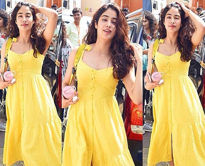 Janhvi Kapoor’s Yellow Collection Are The Perfect Outfits For Mehndi Or Sangeet Functions - 3