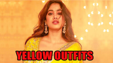 Janhvi Kapoor’s Yellow Collection Are The Perfect Outfits For Mehndi Or Sangeet Functions