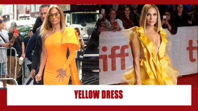 Jennifer Lopez Is Shining Bright In Yellow Mellow Dress, Fans Can’t Take Off Their Eyes