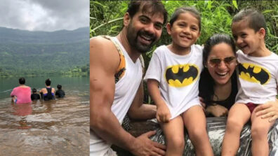 Jungle Tour: Checkout Kumkum Bhagya dude Shabir Ahluwalia and Kanchi Kaul’s adventure moment with family