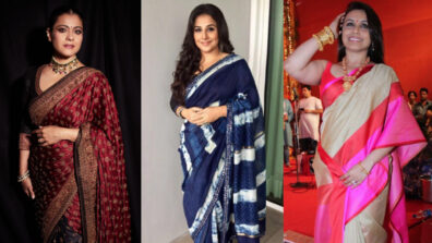 Kajol, Vidya Balan & Rani Mukerji’s best fashion statements in saree that caught our attention