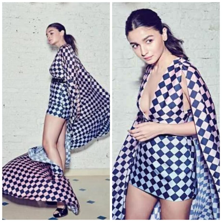 Kangana Ranaut To Kriti Sanon: 5 Divas Who Made Amazing Fashion Statements In Checkered Outfits - 1