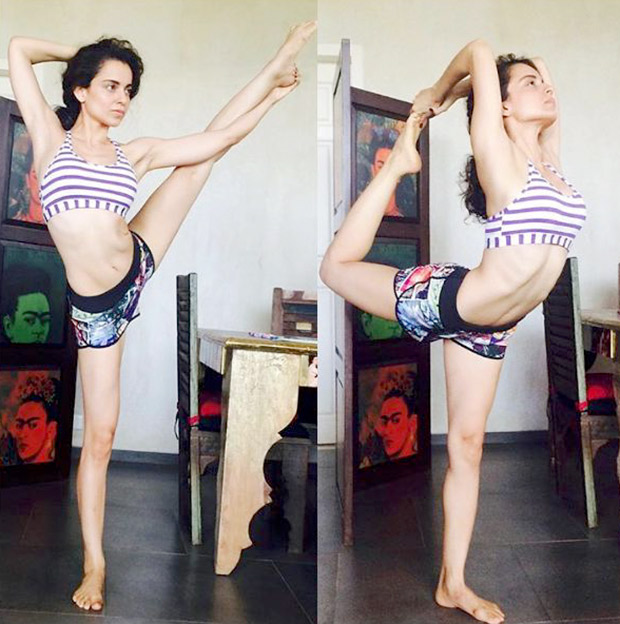 Kangana Ranaut’s Spicy Hot Looks Of Yoga Poses - 0