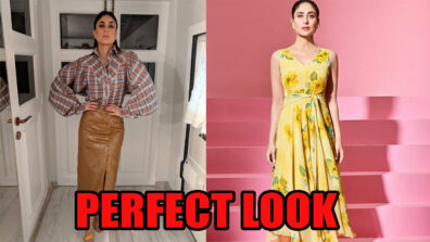 Kareena Kapoor In Plaid Print Vs Floral Print: Which Look Is Perfect? Vote Here